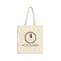 Tote Bag • "I Know My Farmer" Vintage Farm Illustration Eco Tote
